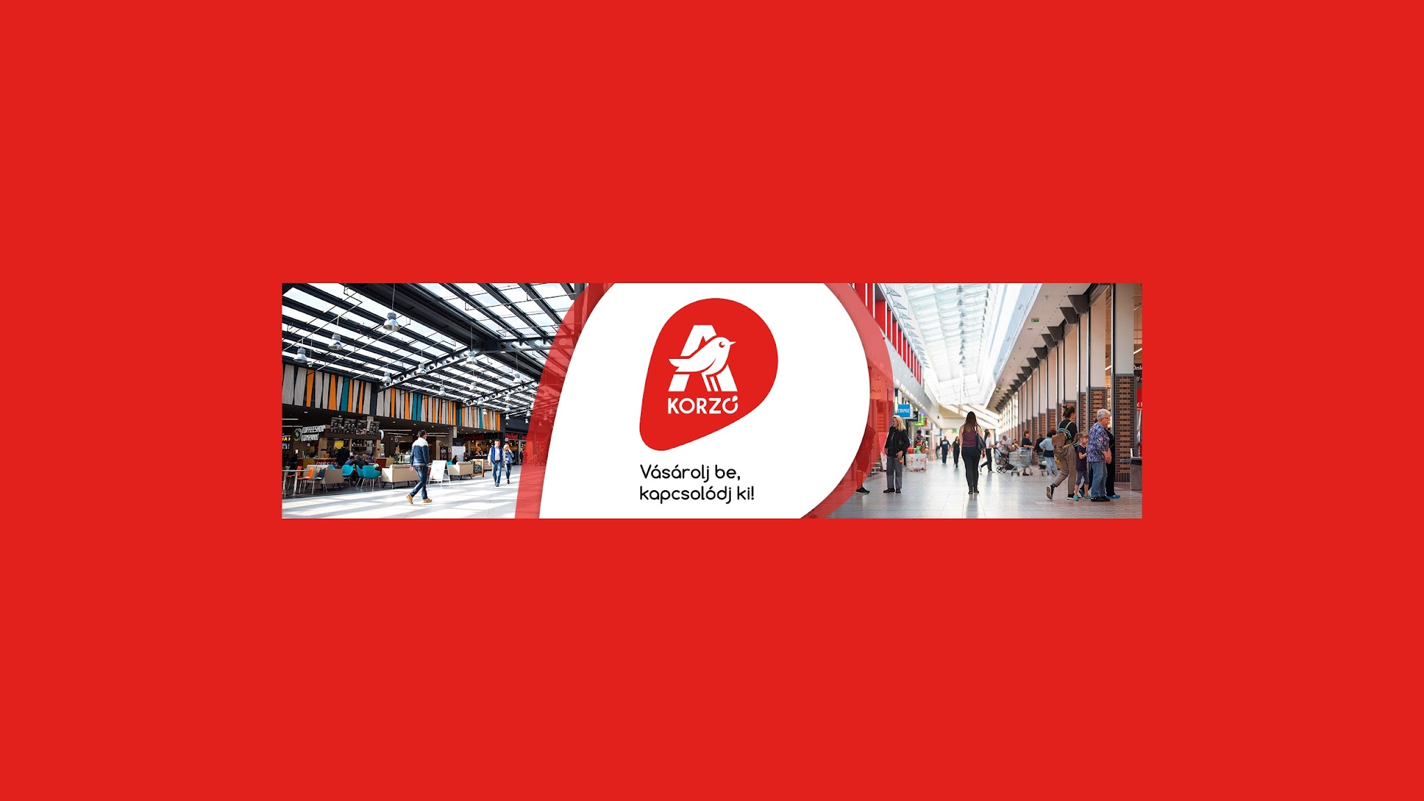 Auchan Korzó YouTube banner