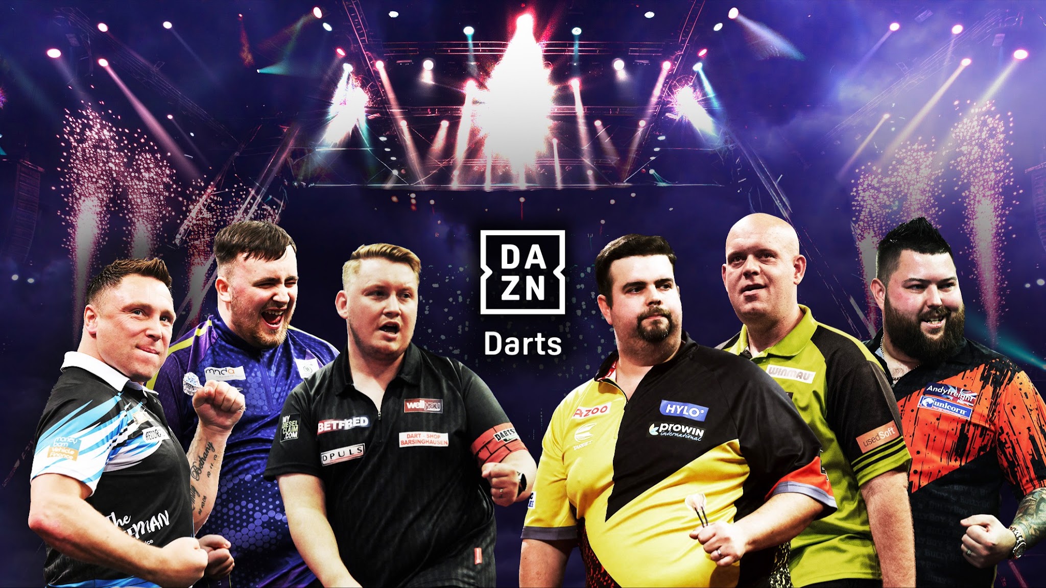 DAZN Darts YouTube banner