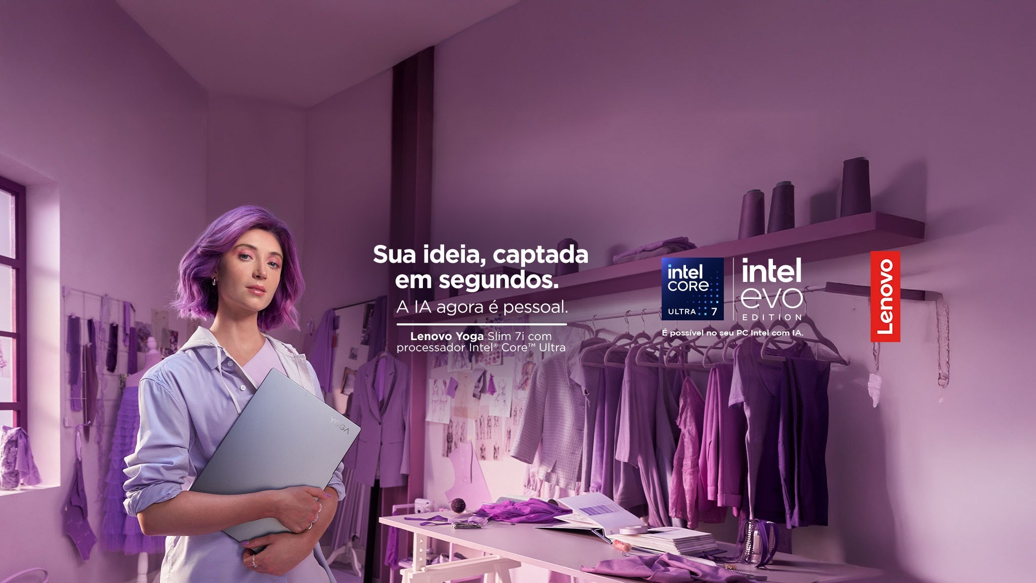 Lenovo Brasil YouTube banner
