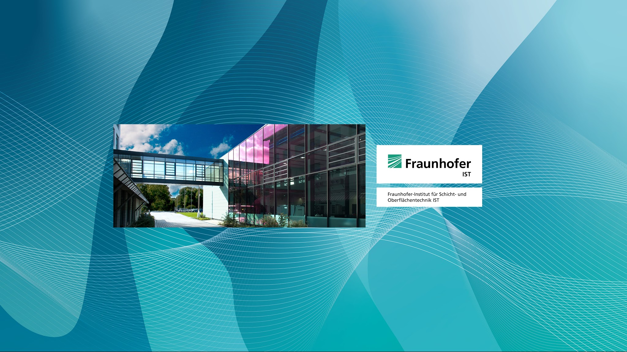 Fraunhofer IST YouTube banner