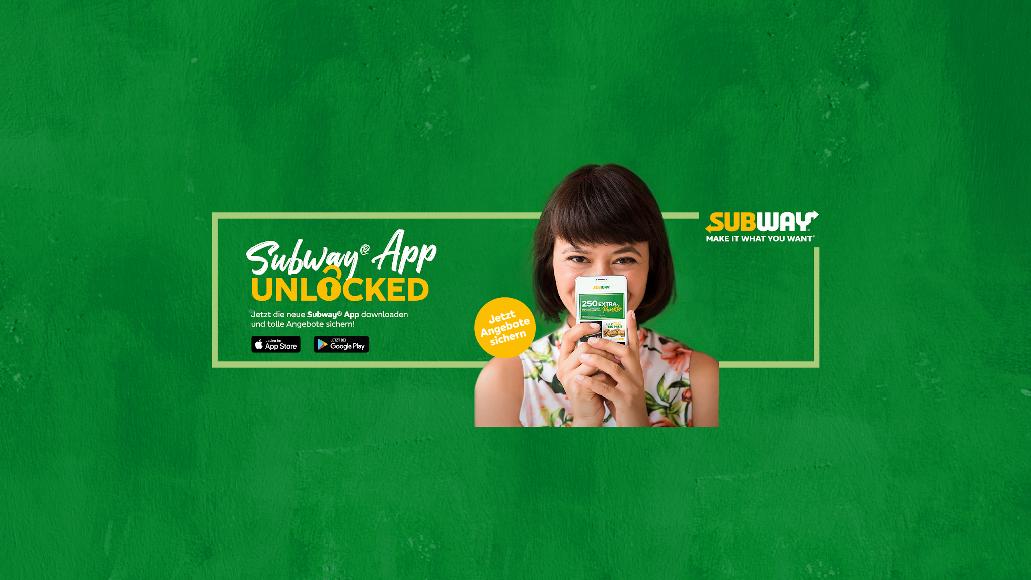 Subway Deutschland YouTube banner