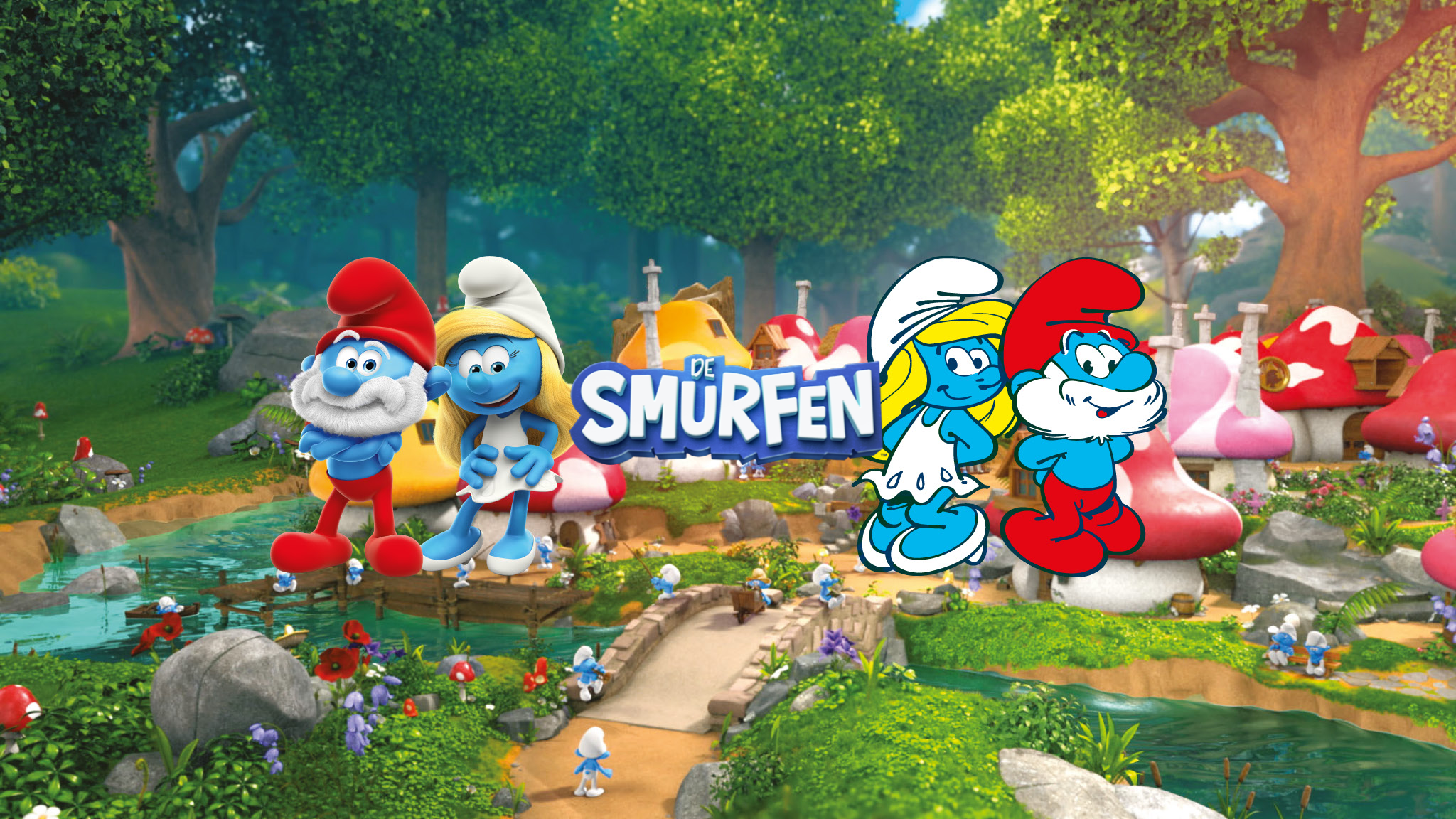 De Smurfen • Nederlands YouTube banner