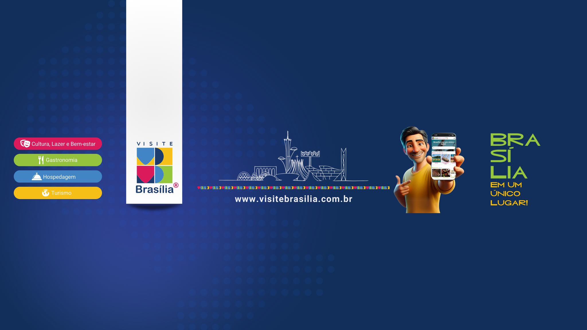 Visite Brasilia YouTube banner