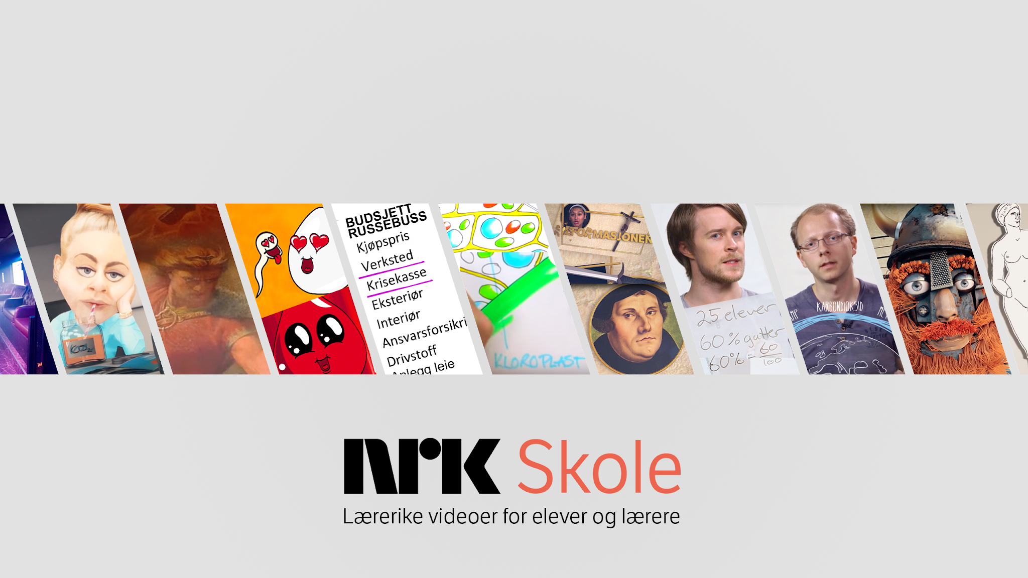 NRK Skole YouTube banner