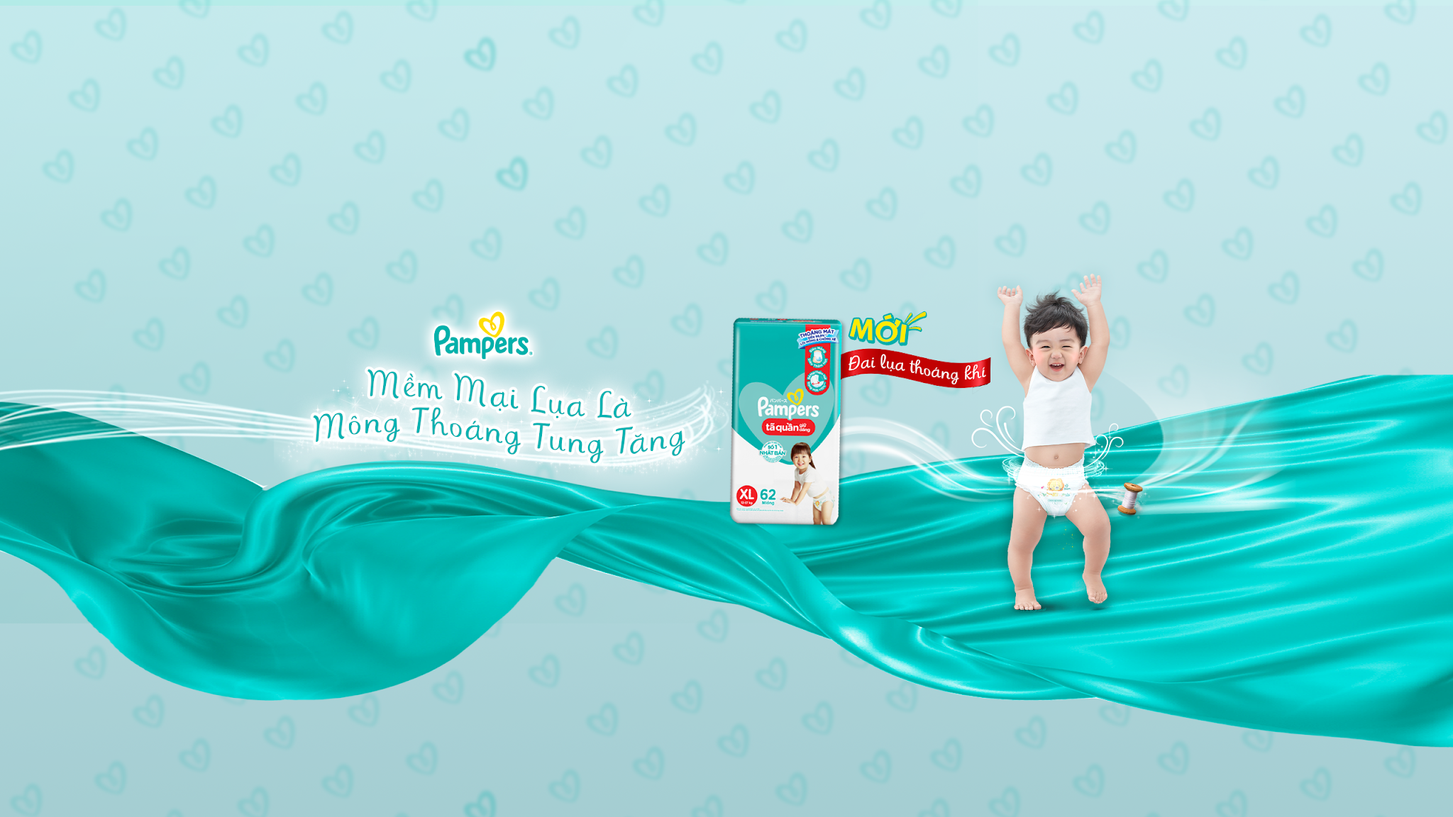 Pampers Việt Nam YouTube banner