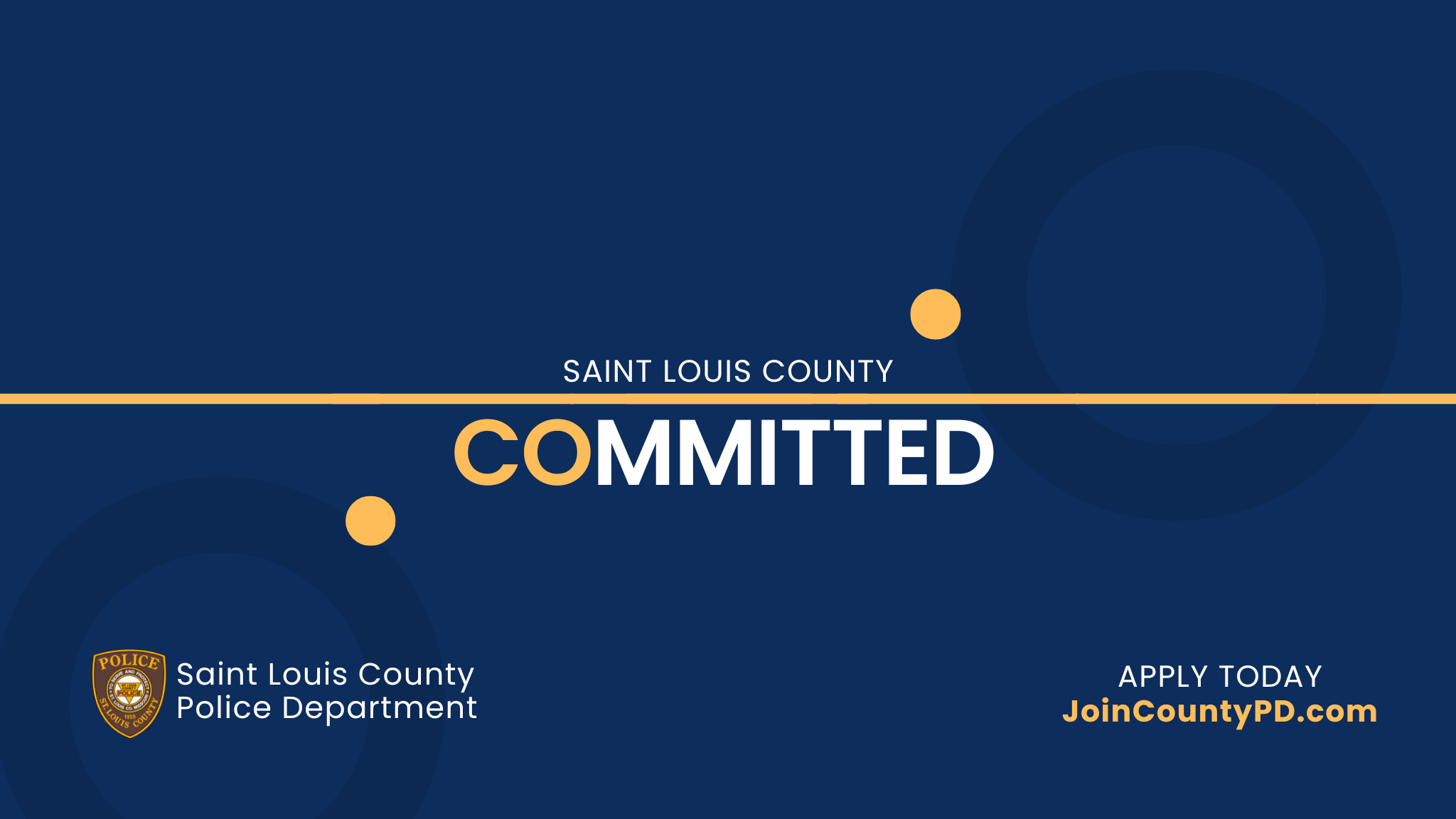St. Louis County Police Department YouTube banner