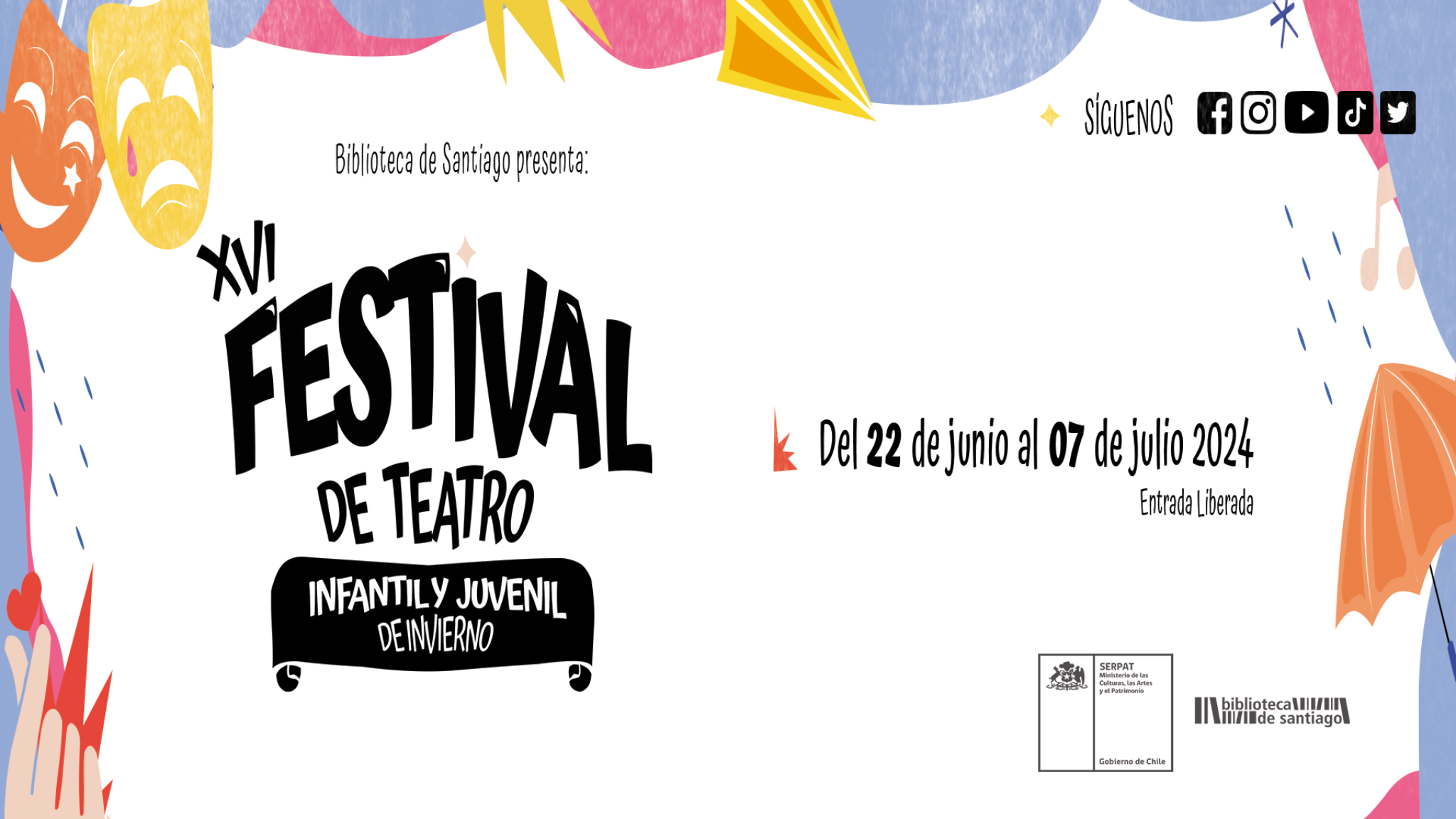 Biblioteca de Santiago YouTube banner