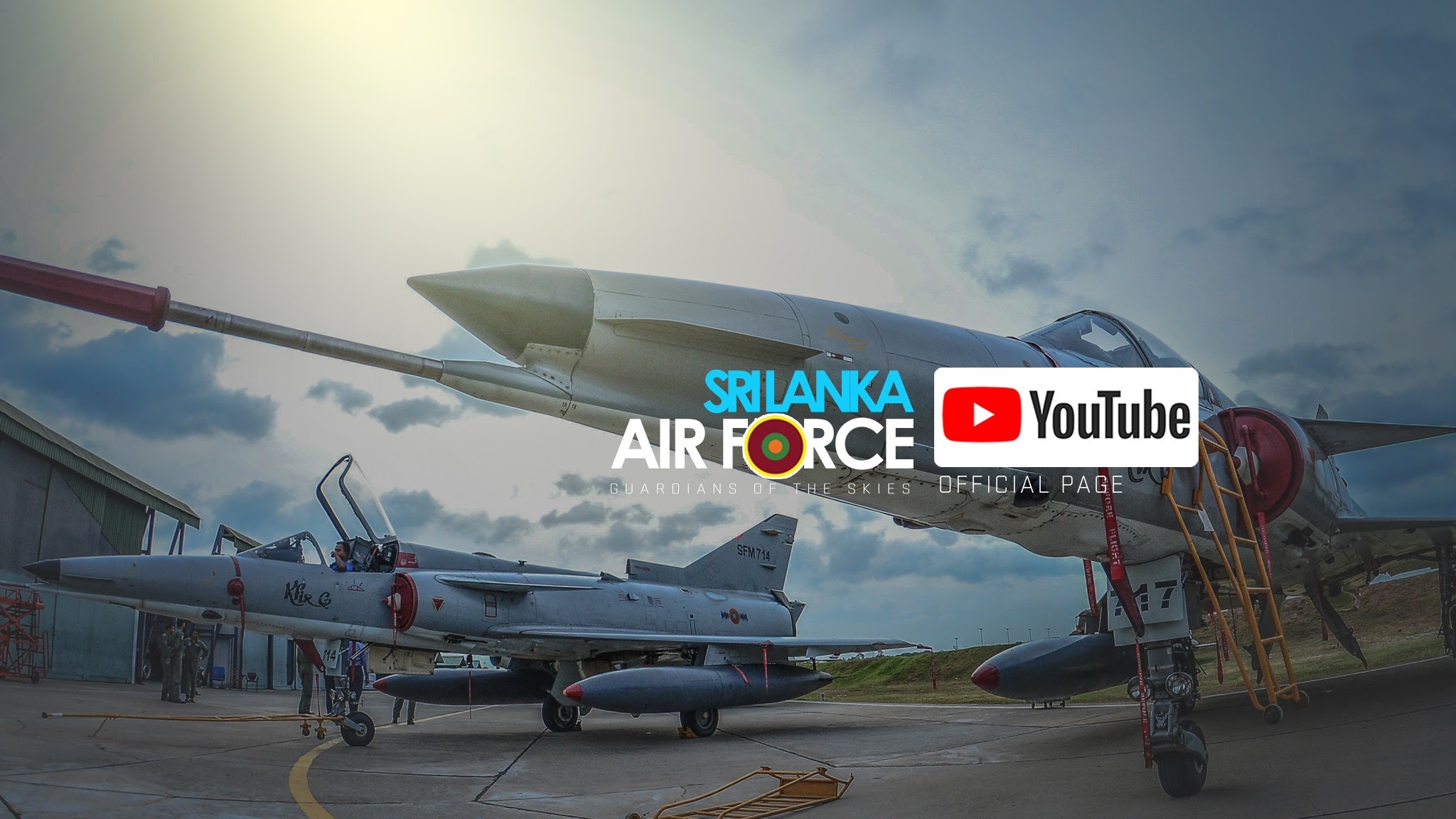 Sri Lanka Air Force - SLAF Media YouTube banner