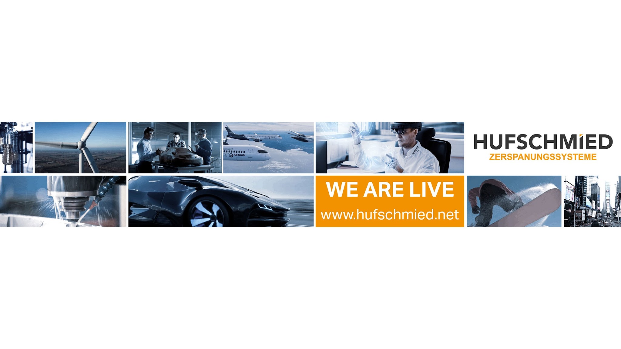HUFSCHMIED Zerspanungssysteme GmbH YouTube banner