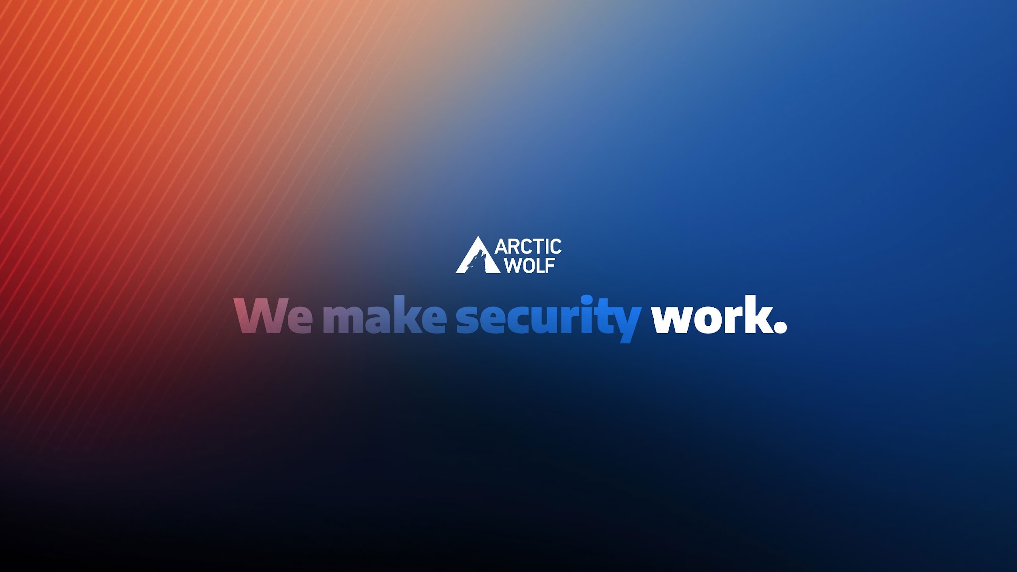 Arctic Wolf Networks YouTube banner
