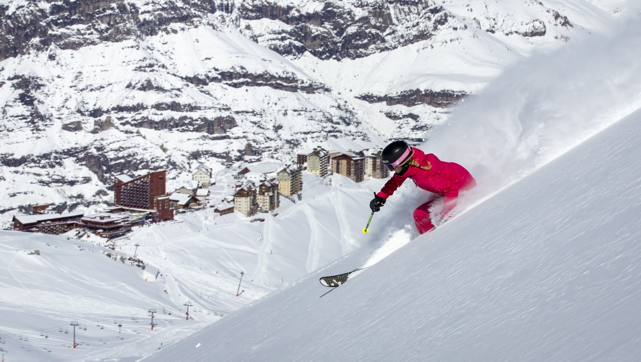 Valle Nevado Ski Resort YouTube banner