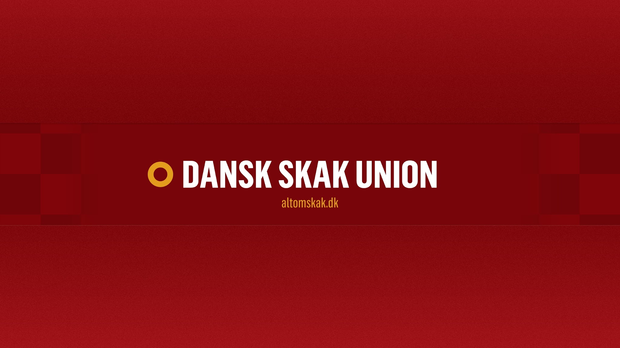 Dansk Skak Union YouTube banner