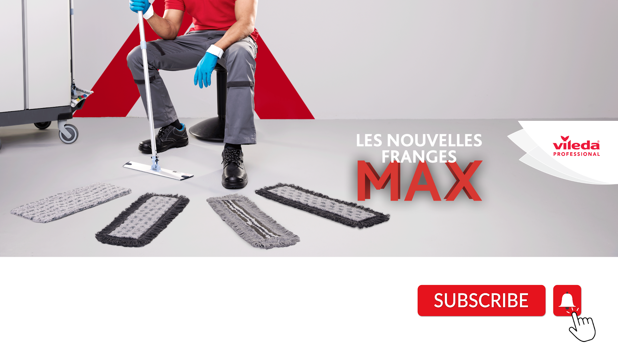 Vileda Professional France YouTube banner