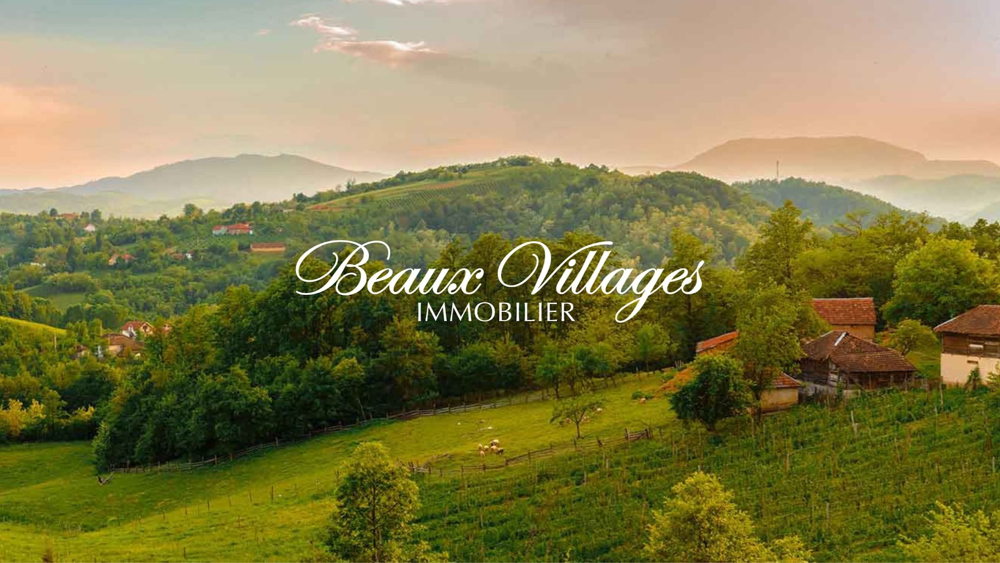 Beaux Villages Immobilier YouTube banner