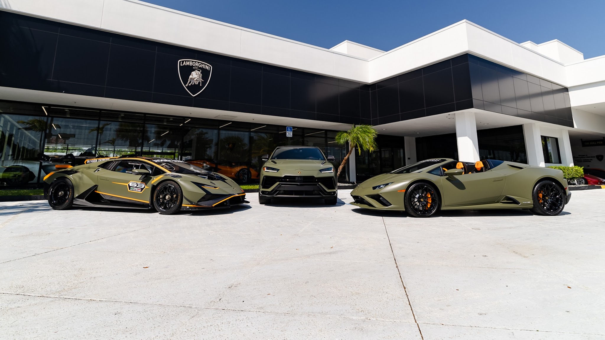 Lamborghini Palm Beach YouTube banner