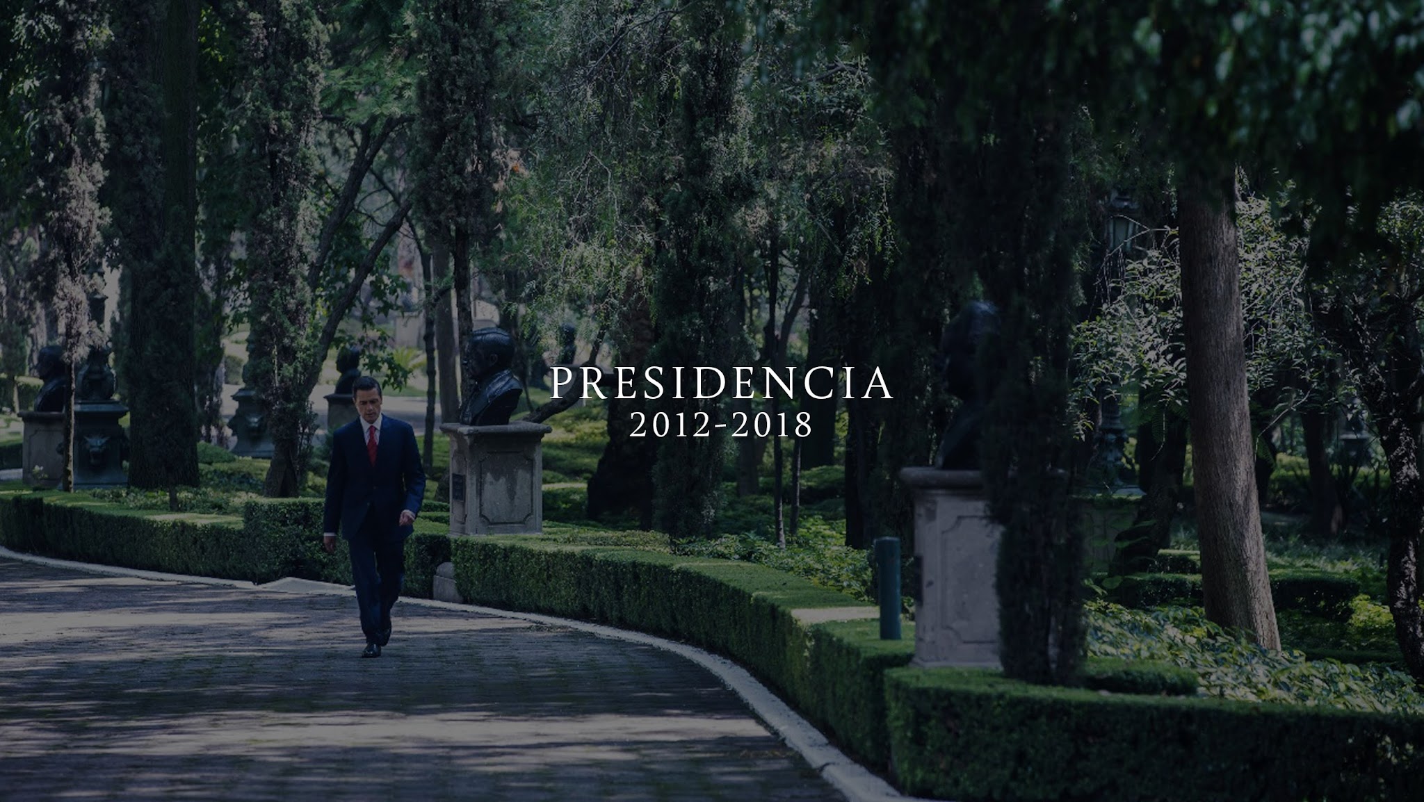 Presidencia Enrique Peña Nieto YouTube banner