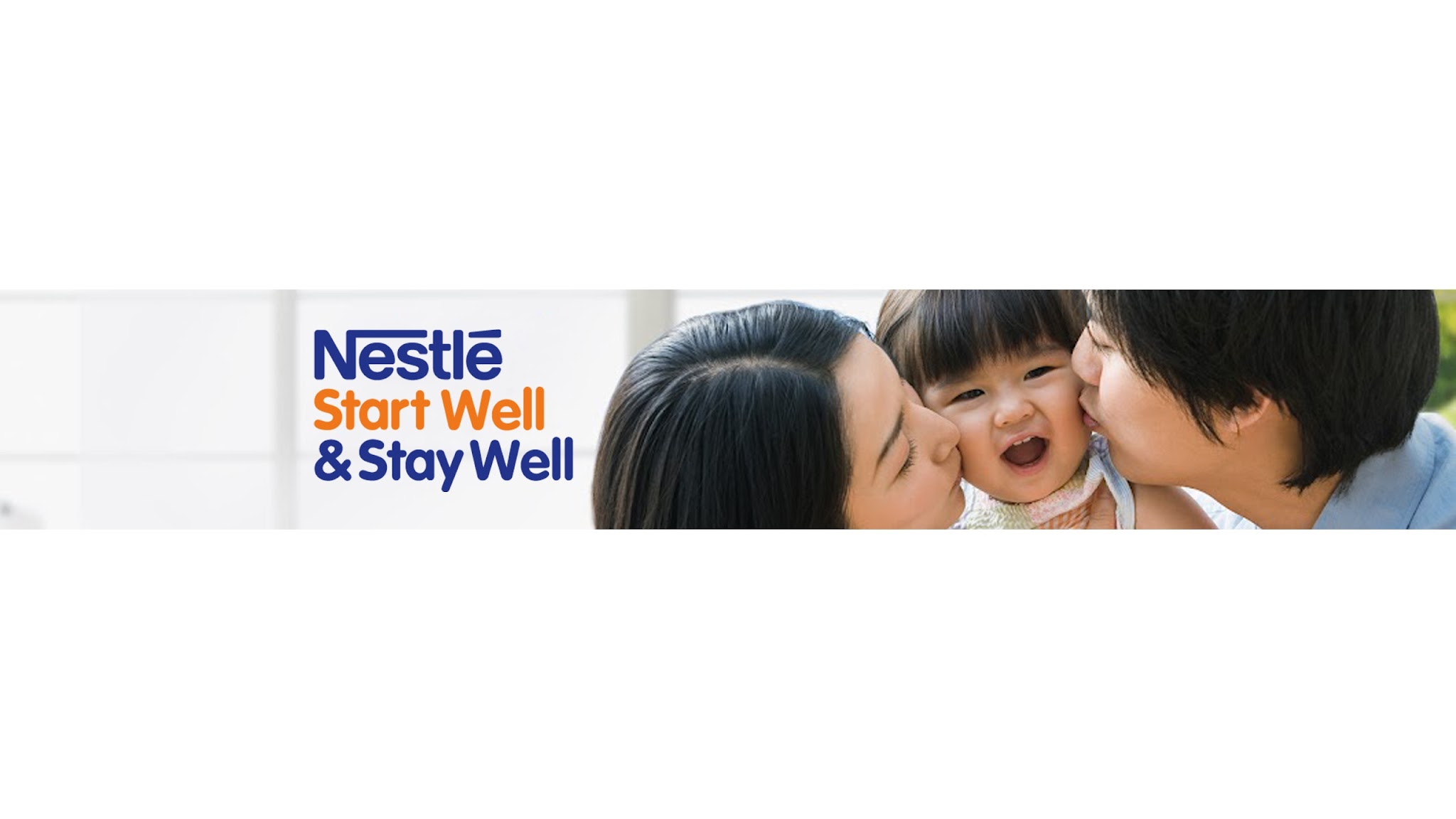 Nestlé Start Well & Stay Well YouTube banner