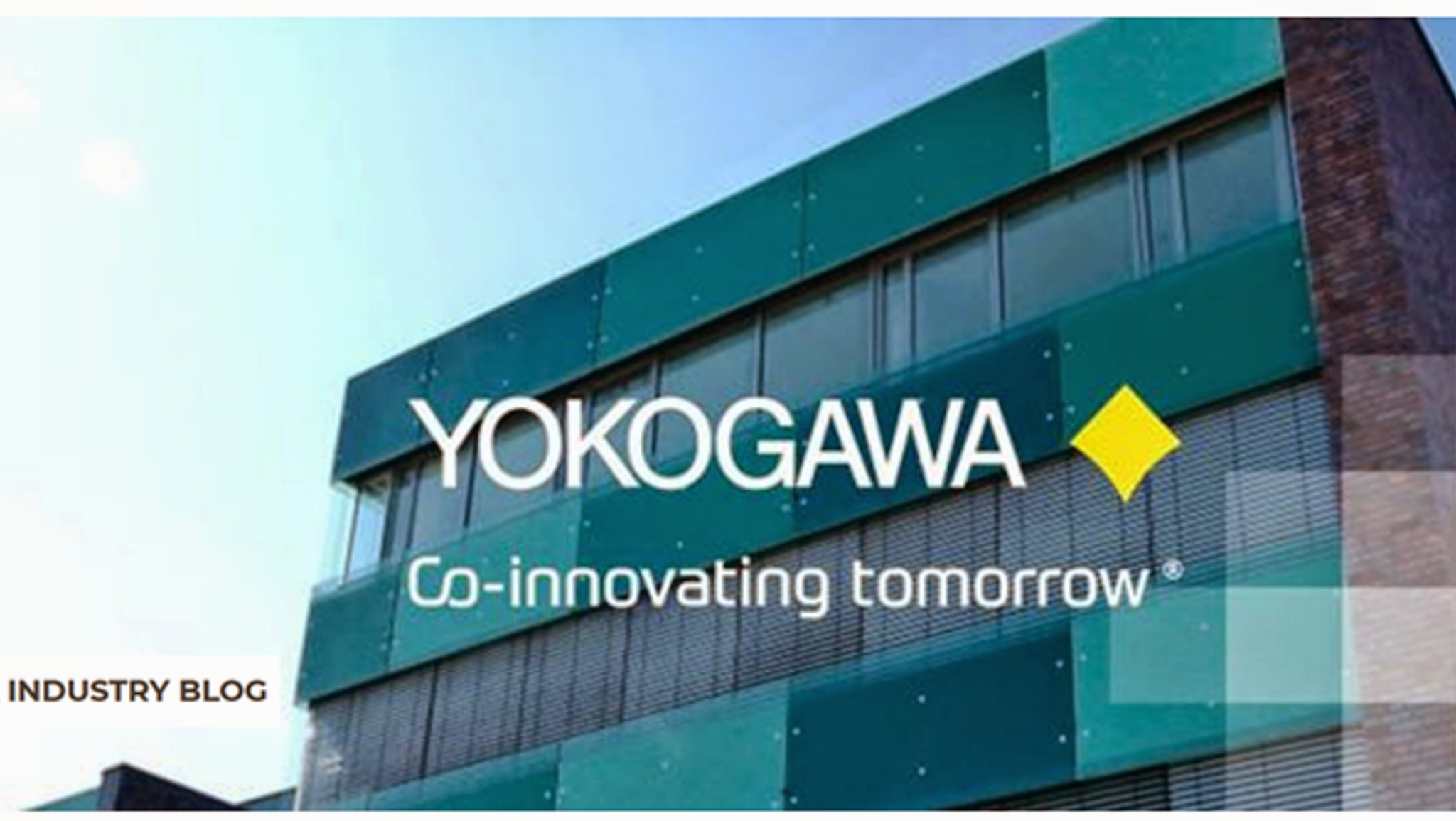 Yokogawa Industry Blog YouTube banner