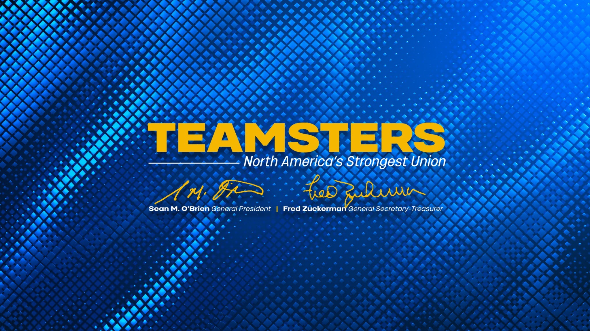 Teamsters YouTube banner