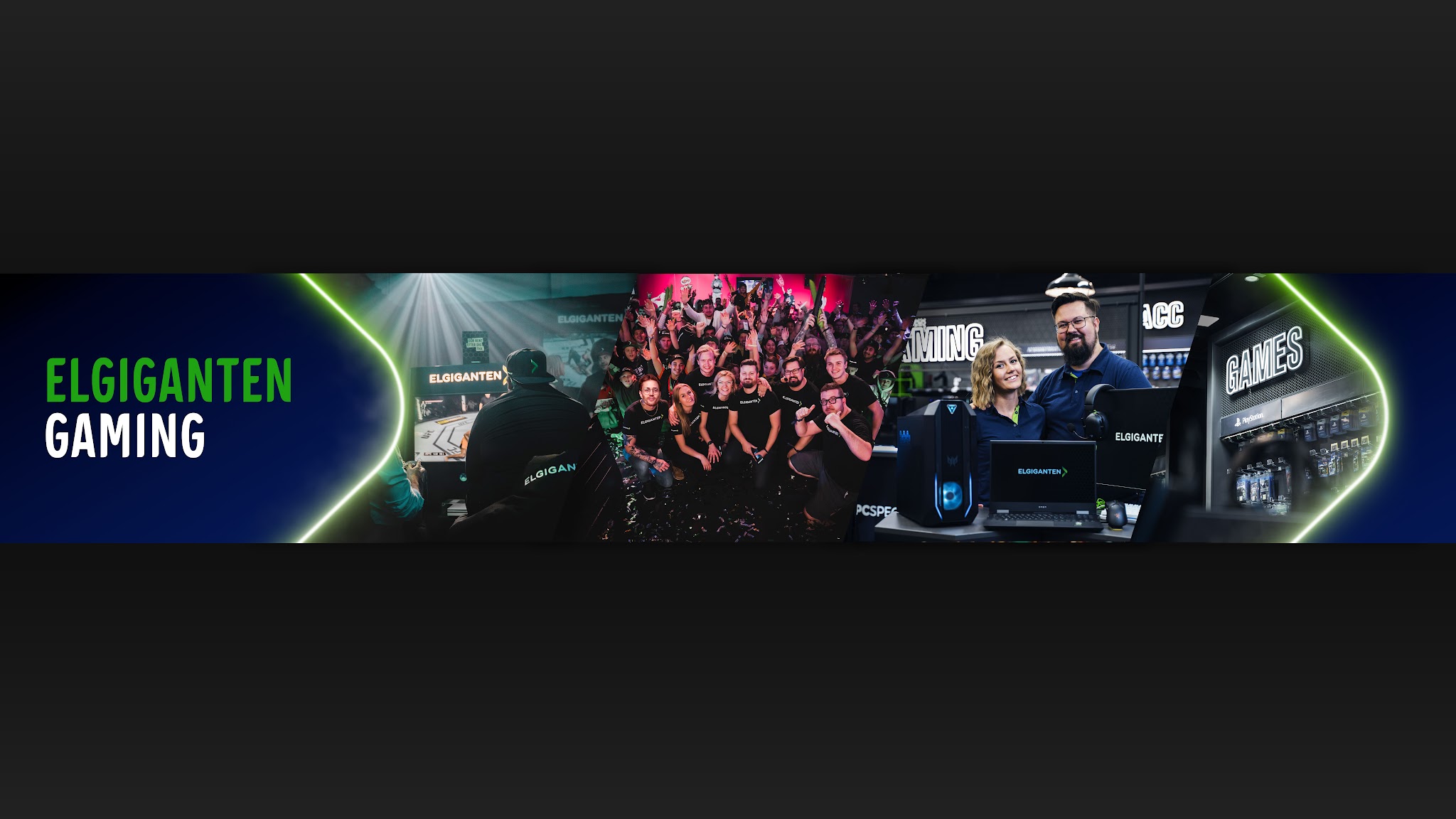 Elgiganten Gaming YouTube banner