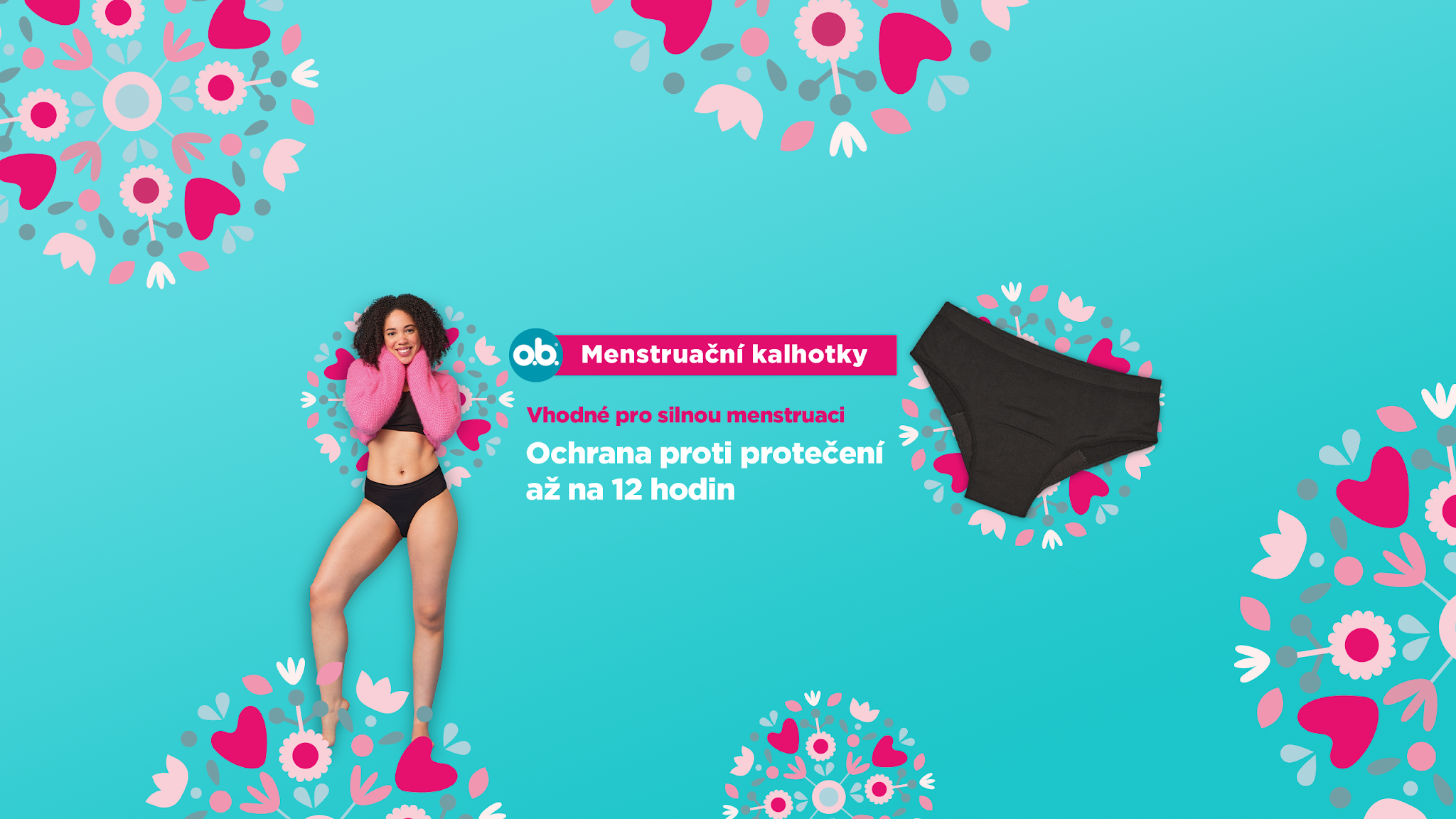 o.b. CZ & SK YouTube banner