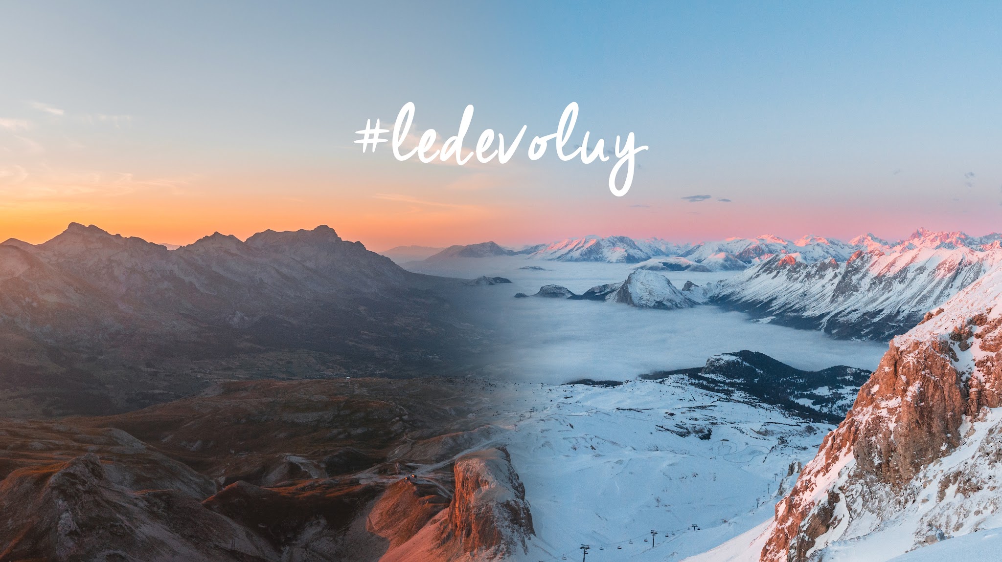 Le Dévoluy YouTube banner