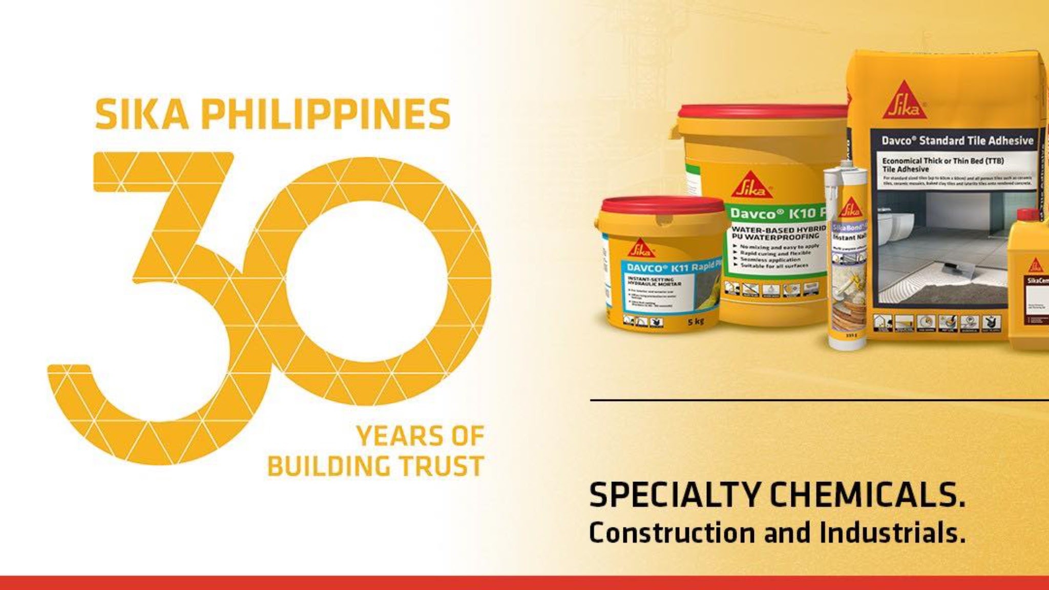 Sika Philippines YouTube banner