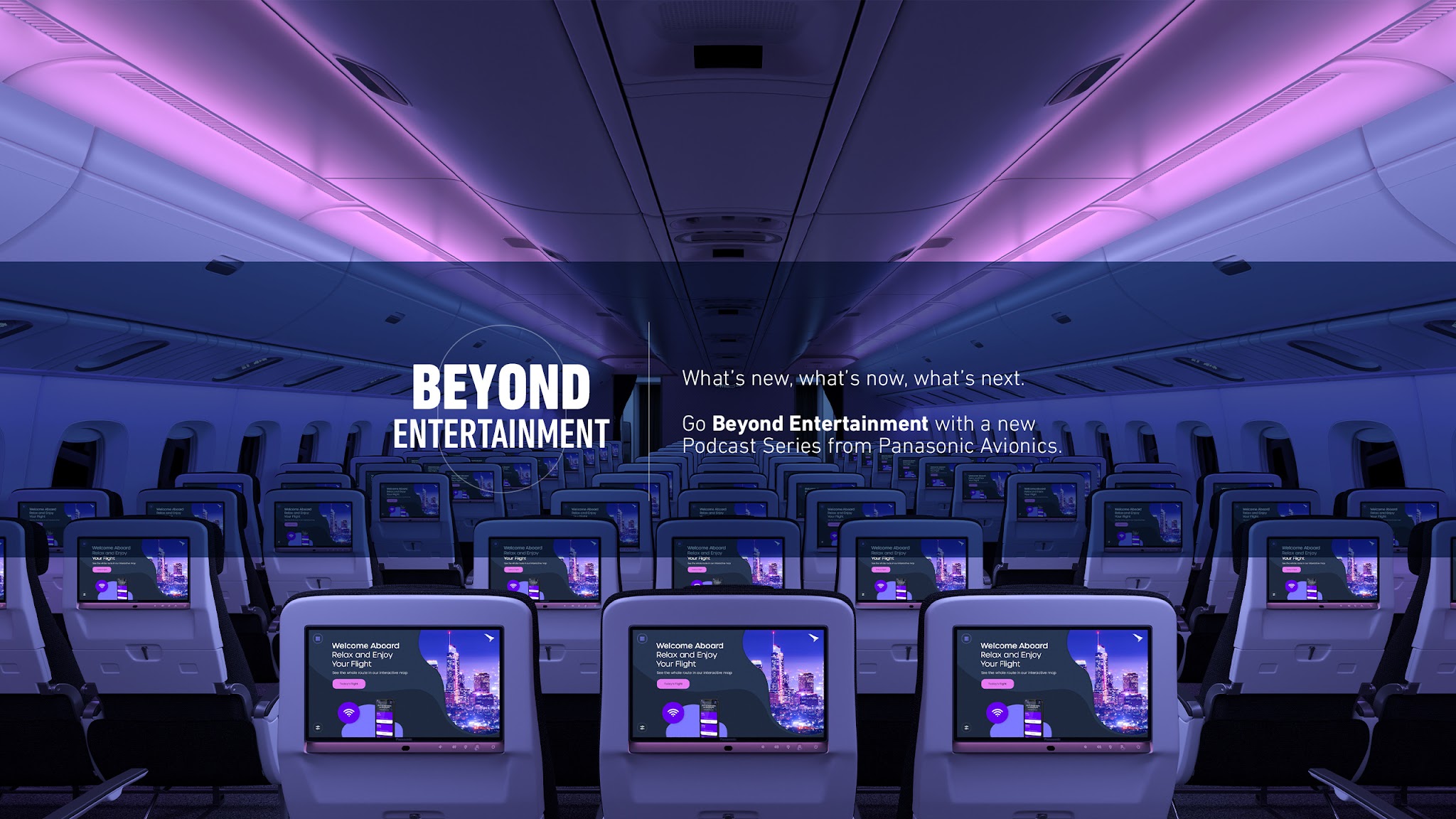 Panasonic Avionics Corporation YouTube banner