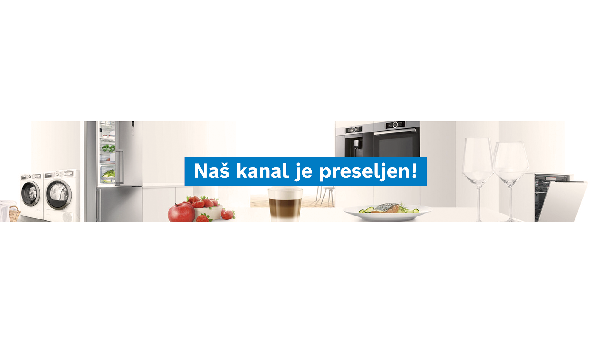 Bosch Home Bosna i Hercegovina se preselila YouTube banner