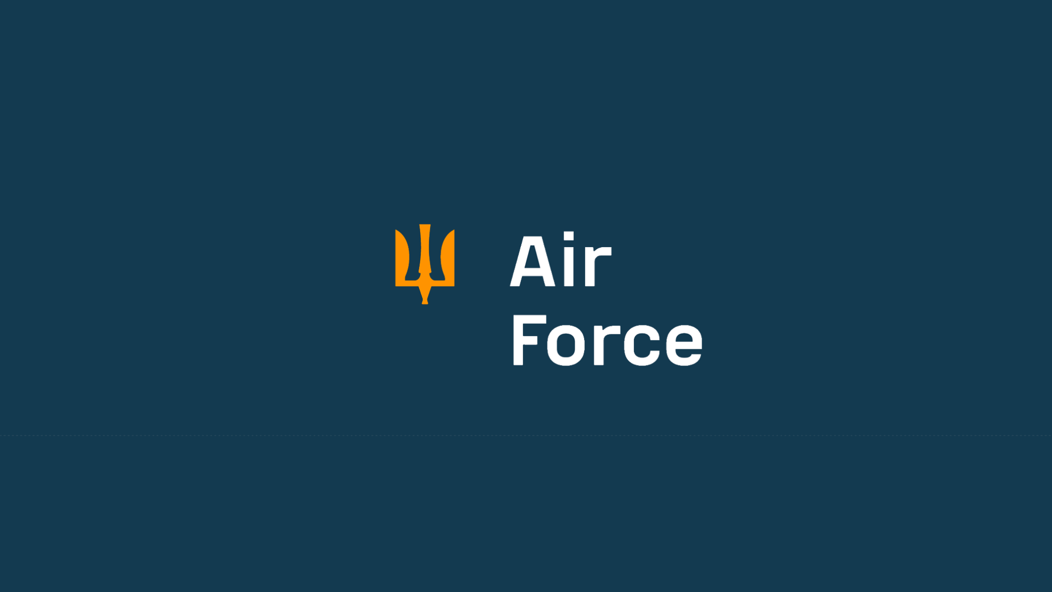 Ukrainian Air Force (Повітряні Сили України) YouTube banner