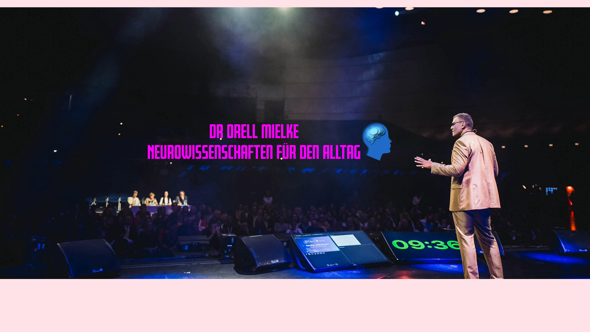 Dr Orell Mielke YouTube banner
