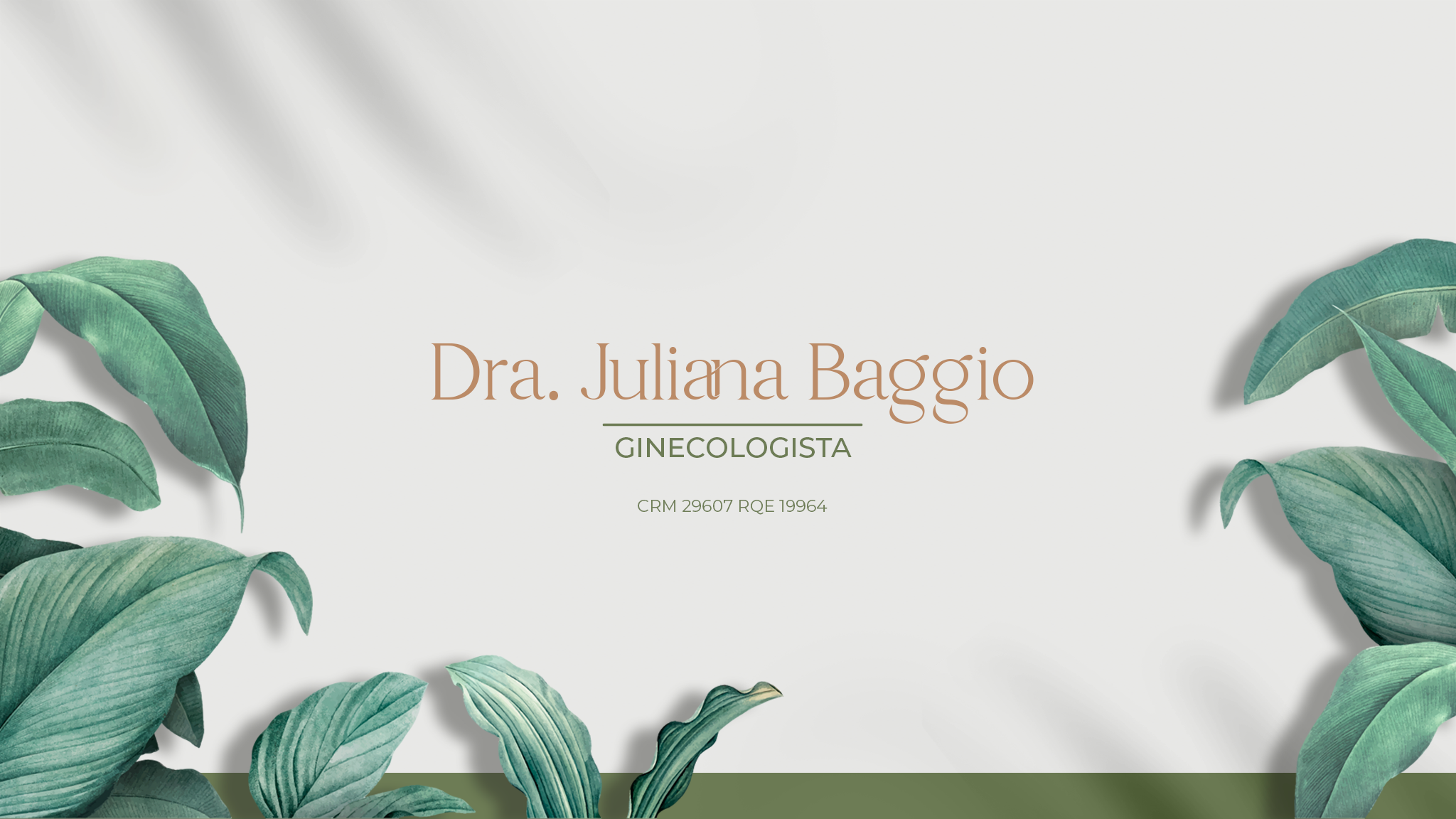 Dra. Juliana Baggio - Ginecologista YouTube banner
