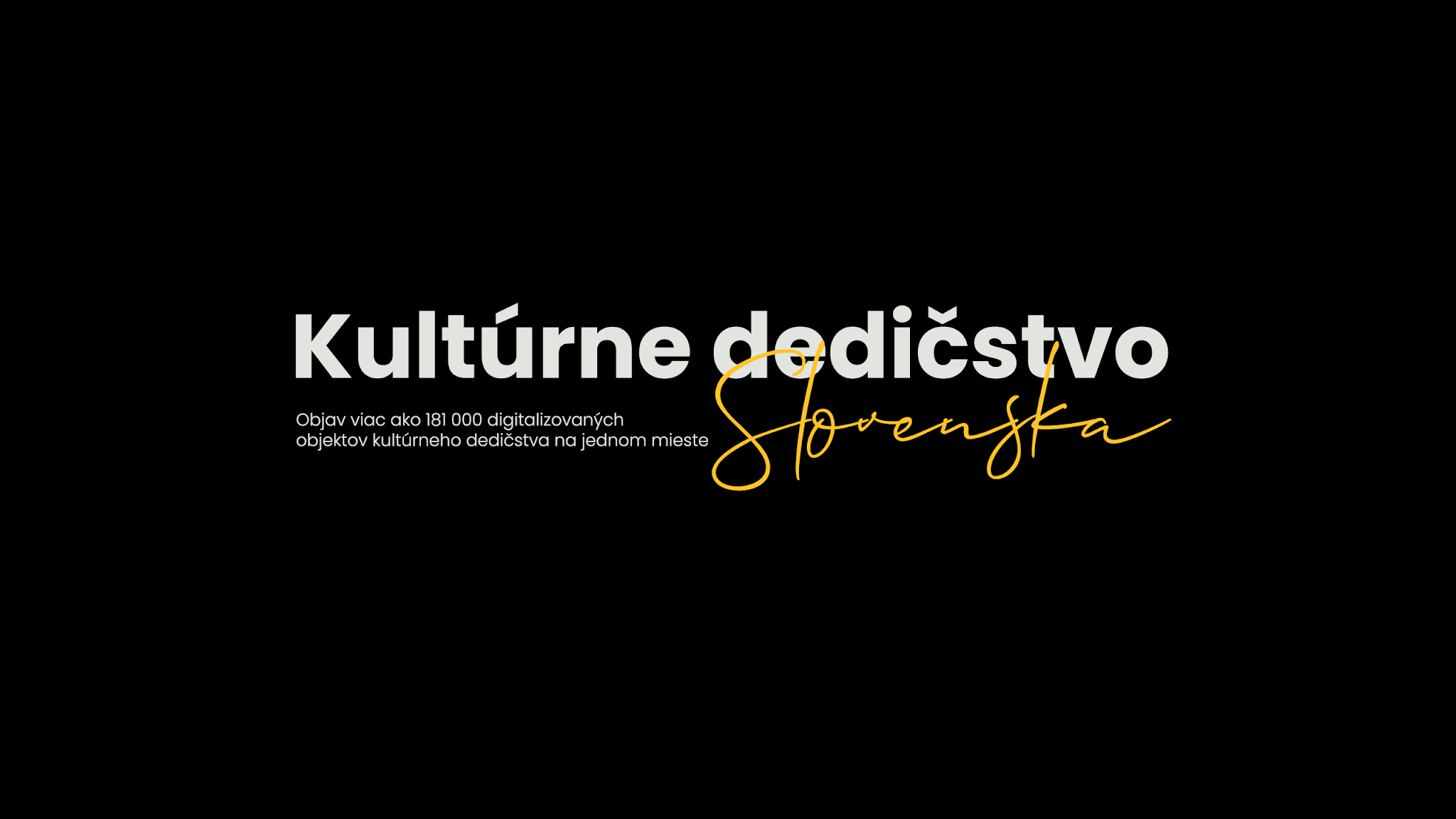 Slovakiana - kultúrne dedičstvo Slovenska YouTube banner