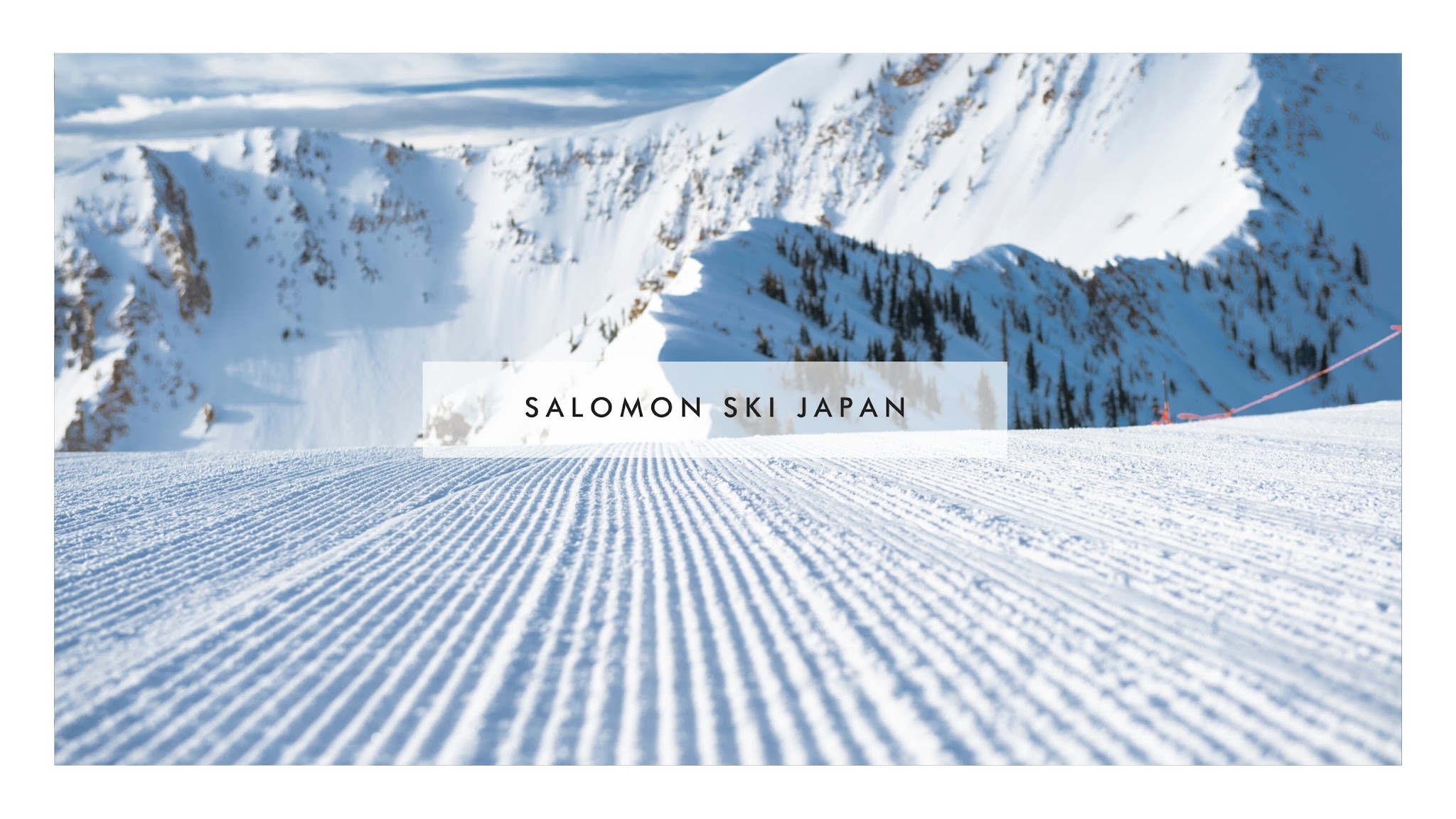 Salomon Ski Japan YouTube banner
