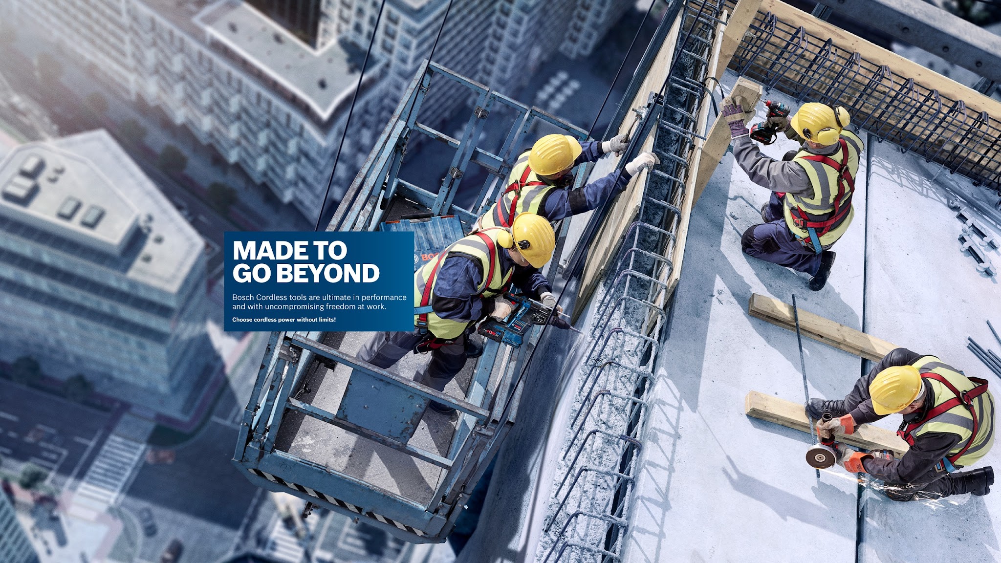 Bosch Professional Singapore YouTube banner