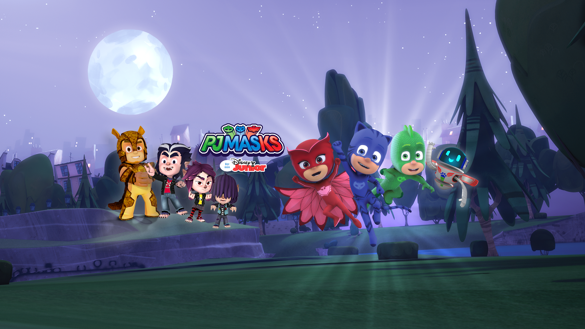 PJ Masks Español YouTube banner