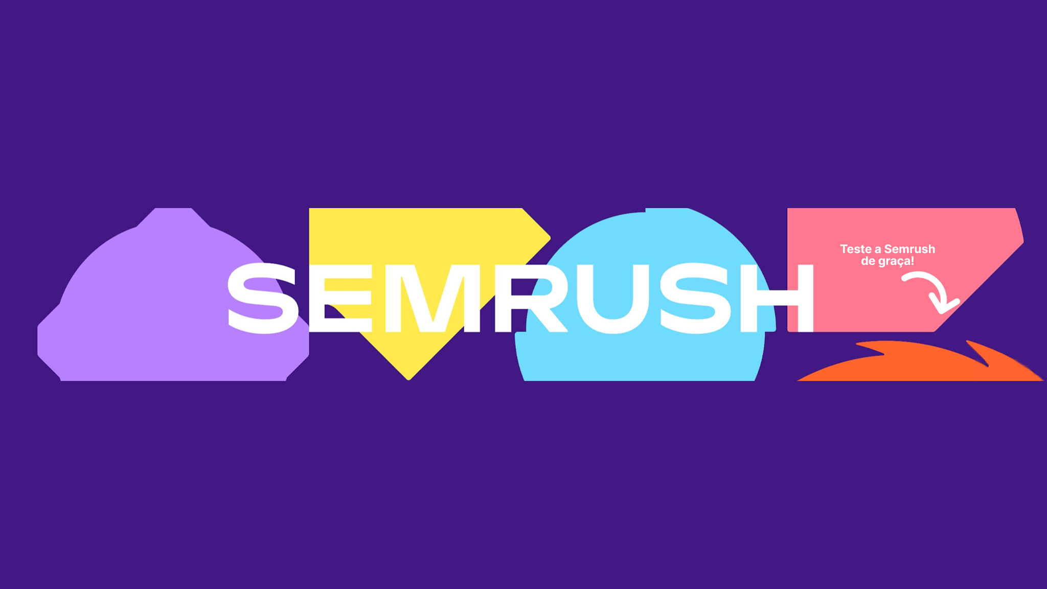 Semrush Brasil YouTube banner