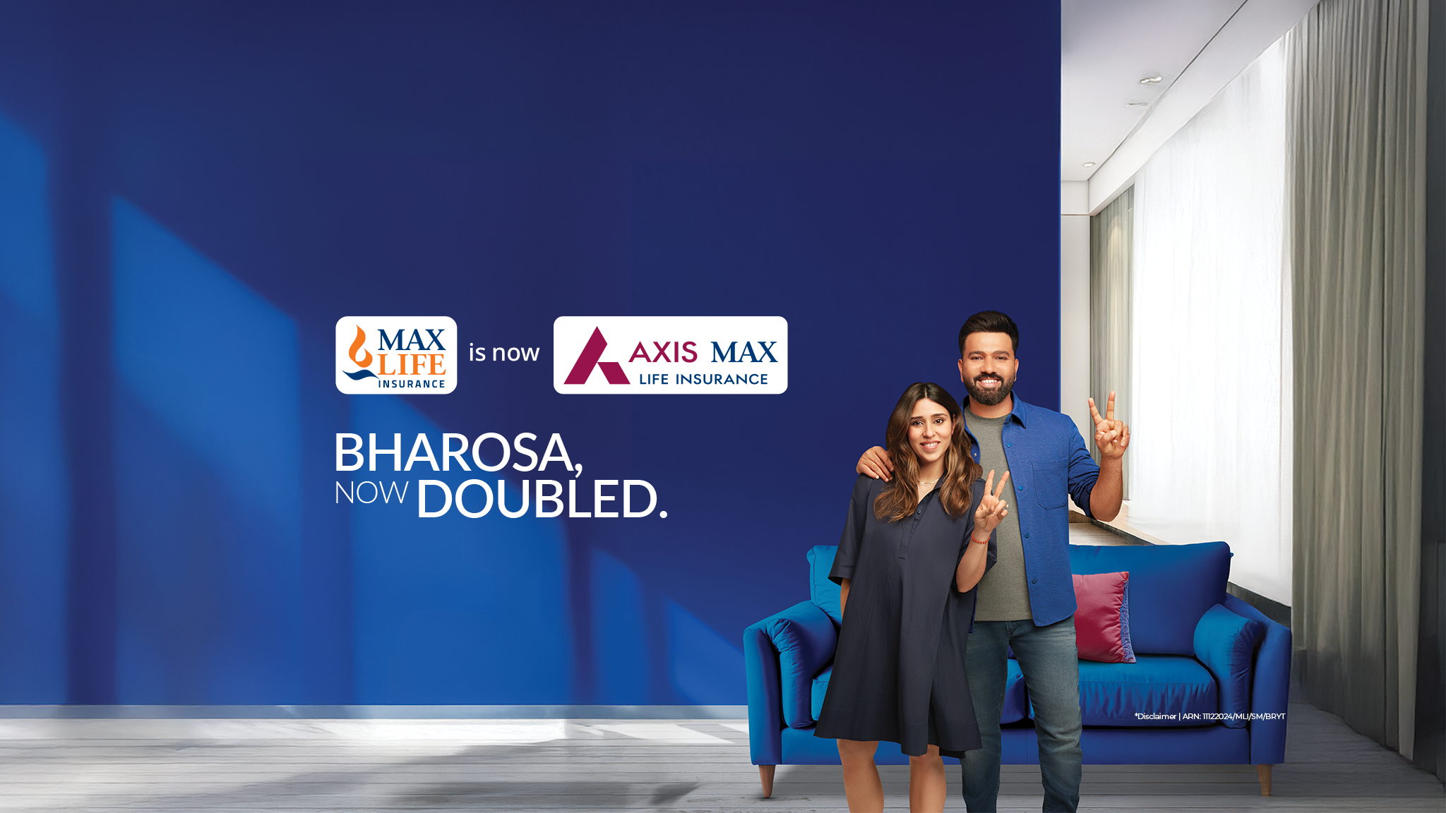 Axis Max Life Insurance YouTube banner
