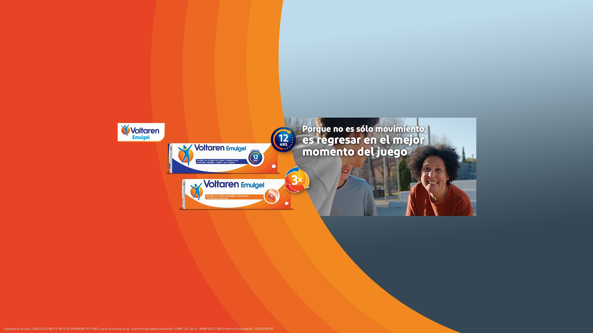 Voltaren MX YouTube banner