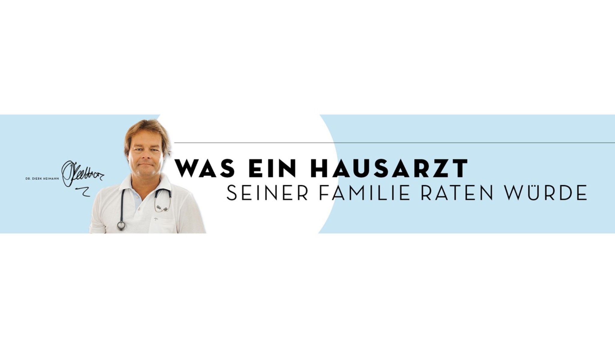 Dr. med. Dierk Heimann YouTube banner