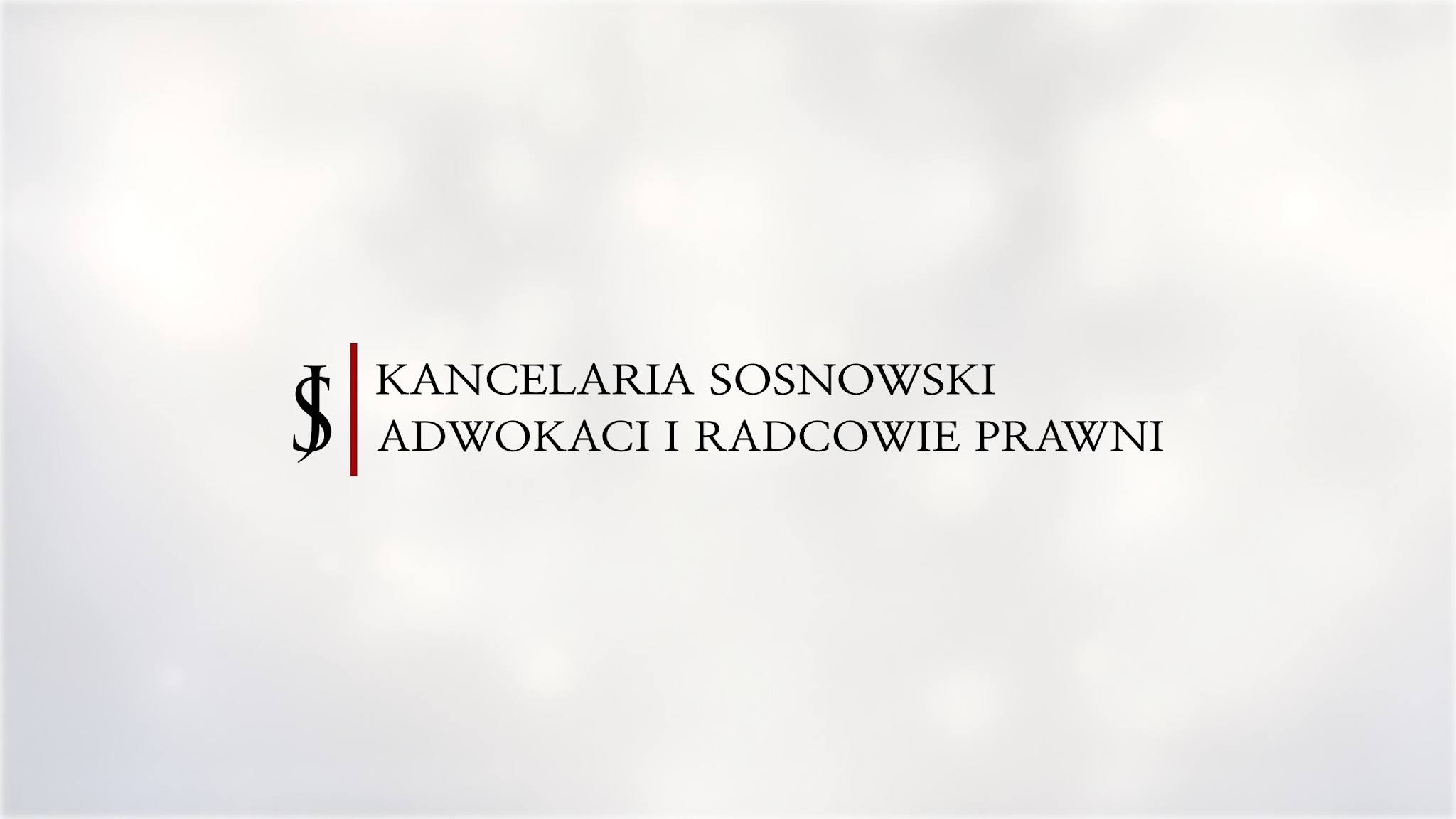Sosnowski Adwokaci i Radcowie Prawni YouTube banner