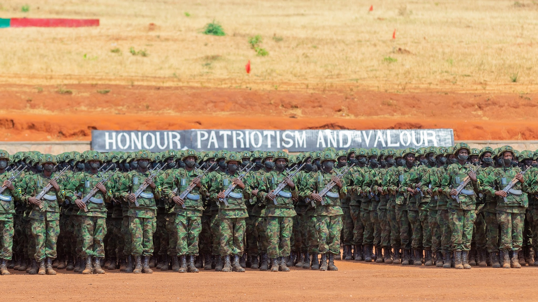 Rwanda Defence Force YouTube banner