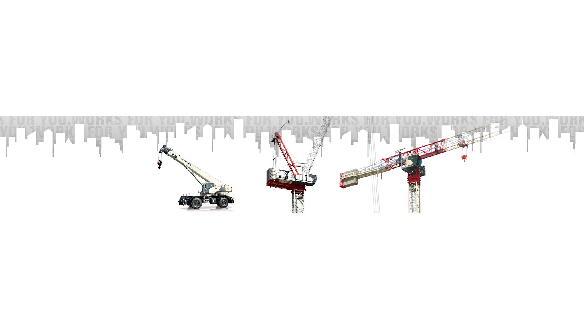 Terex Cranes YouTube banner