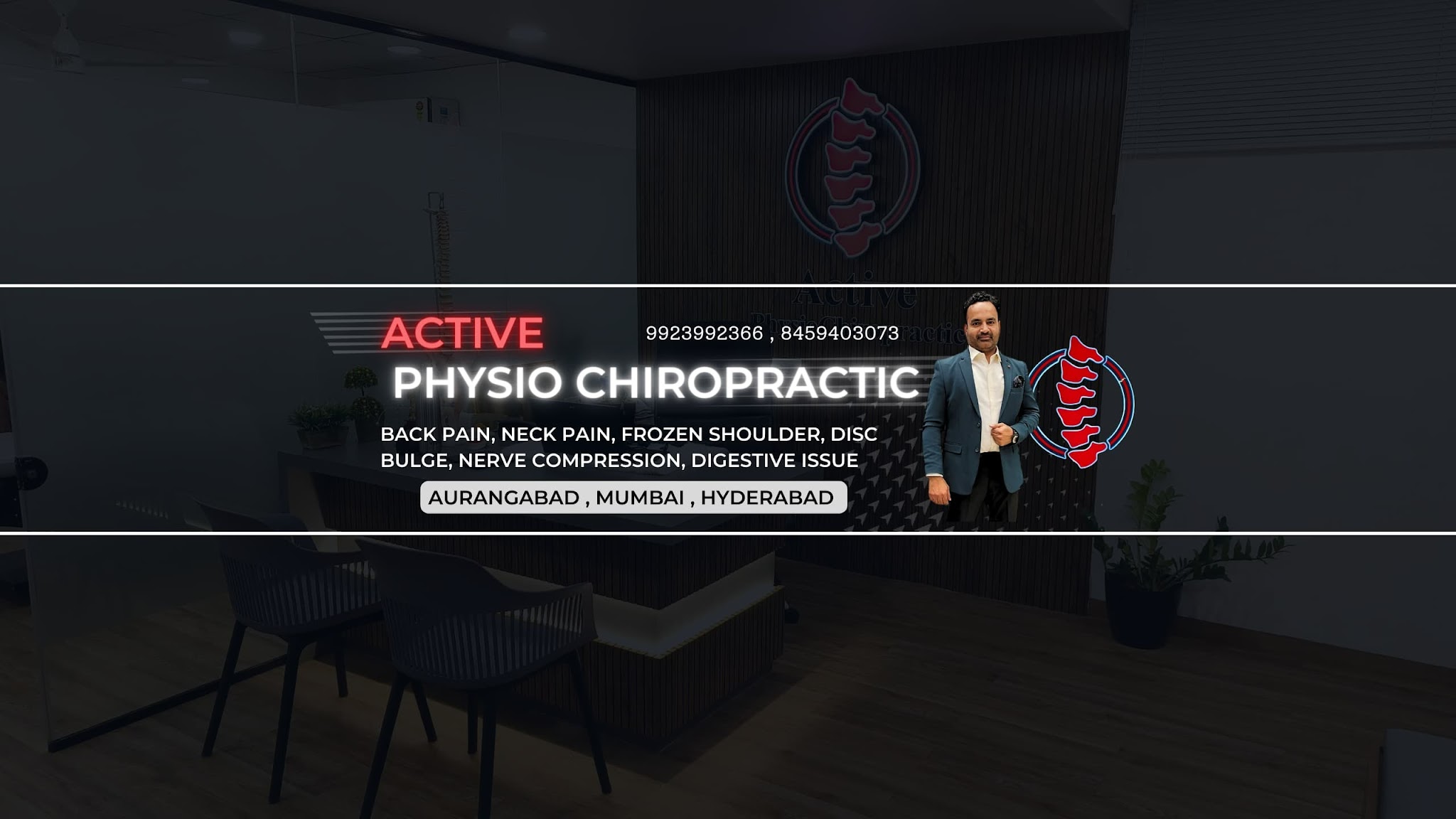 Dr Mushtaque syed chiropractic YouTube banner