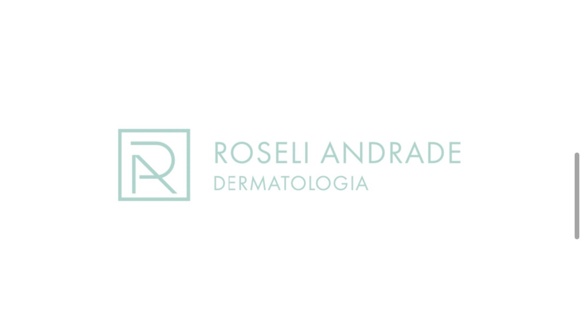 Roseli Andrade Dermatologia YouTube banner