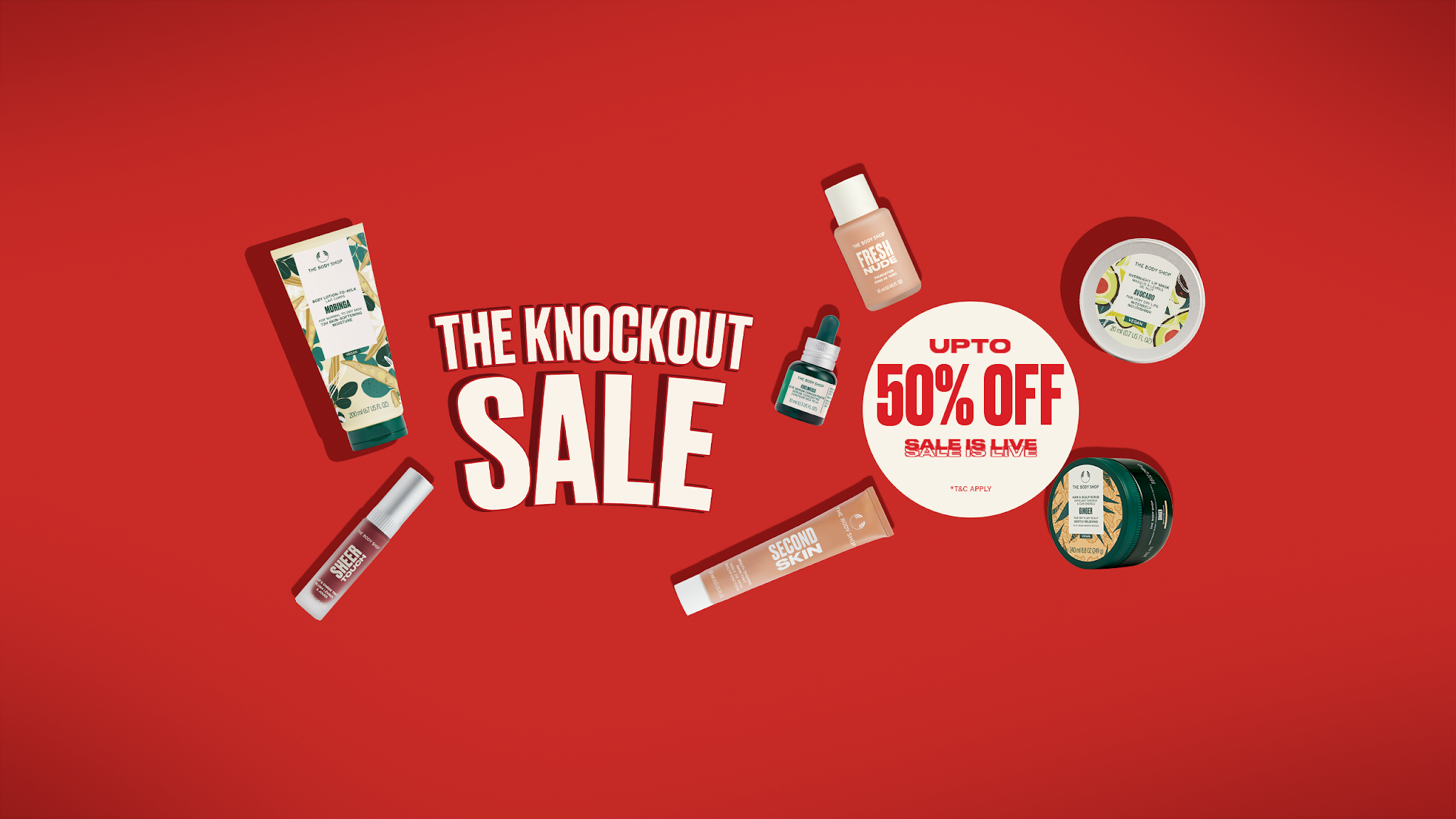 The Body Shop India YouTube banner