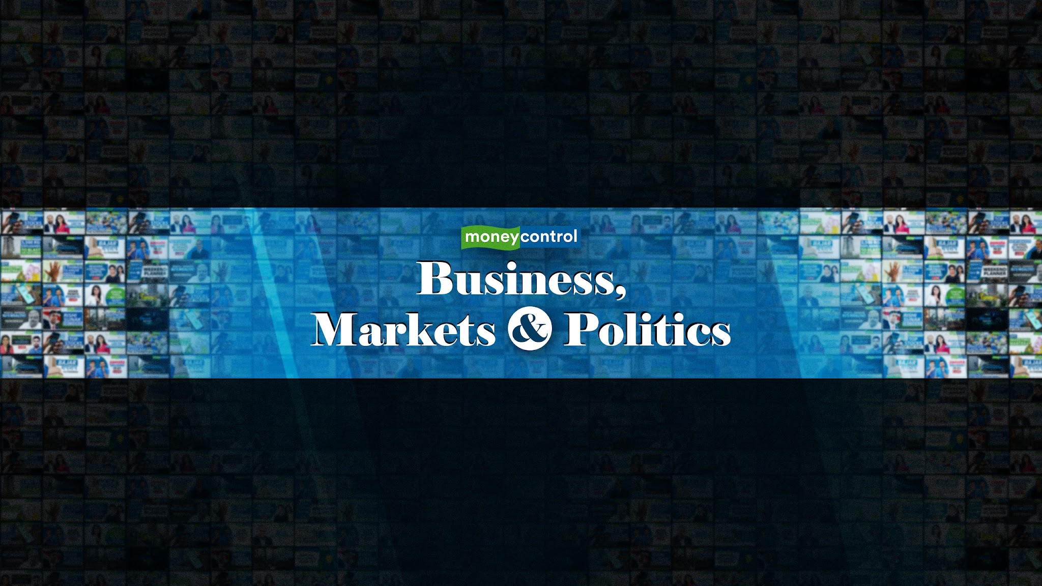 moneycontrol YouTube banner