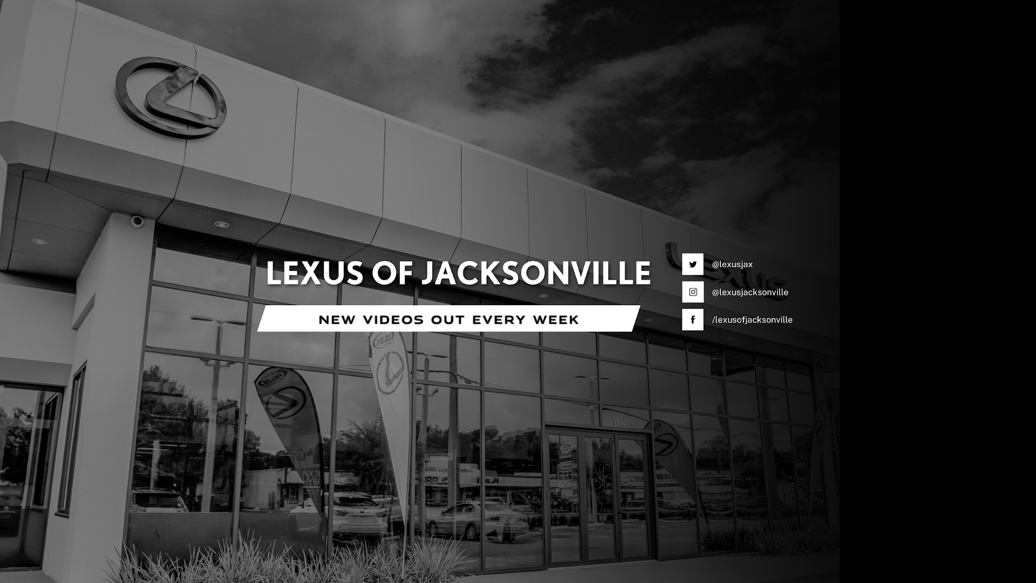 Lexus of Jacksonville YouTube banner
