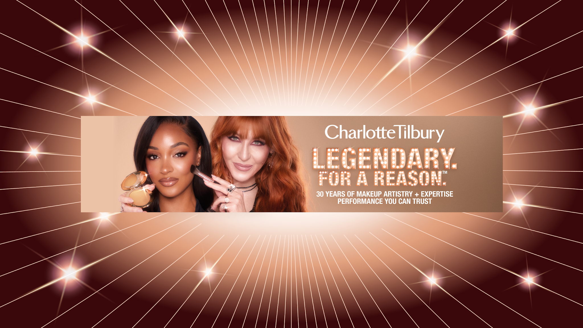 Charlotte Tilbury Beauty YouTube banner