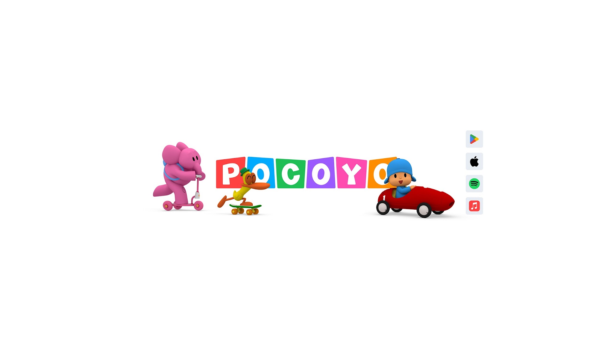 Pocoyo 🇩🇪 Deutsch - Offizieller Kanal YouTube banner